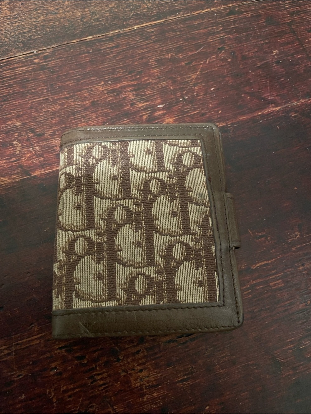 Vintage Christian Dior wallet Paris New York